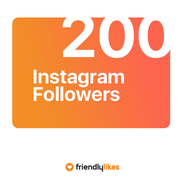 200 Instagram followers