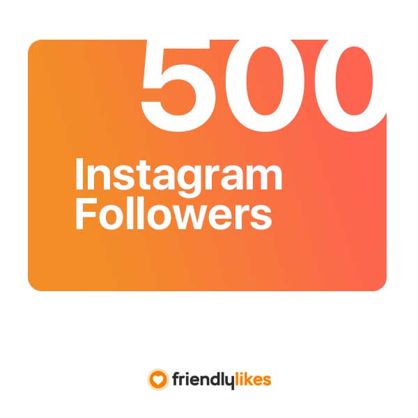 500 Instagram followers