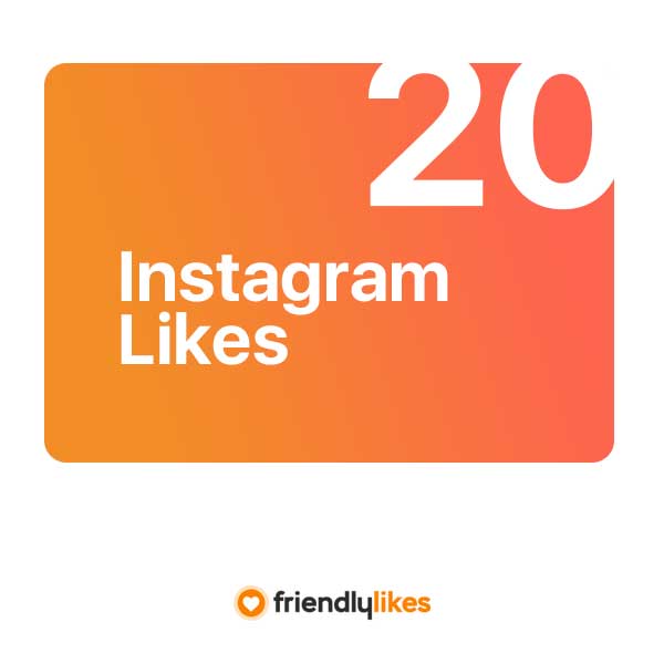 20 Instagram likes